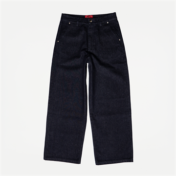 White Coffee Raw Denim Jeans Dark Blue - Sælges kun i butikken i Holstebro